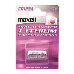 Batería Maxell CR123A