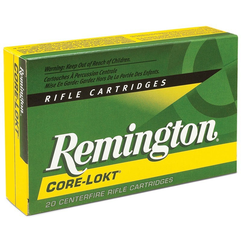 Munición Remington 243 Win. Core Lokt 100g.