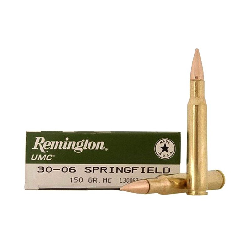 Munición Remington 30-06 Spr 150g. Entrenamiento