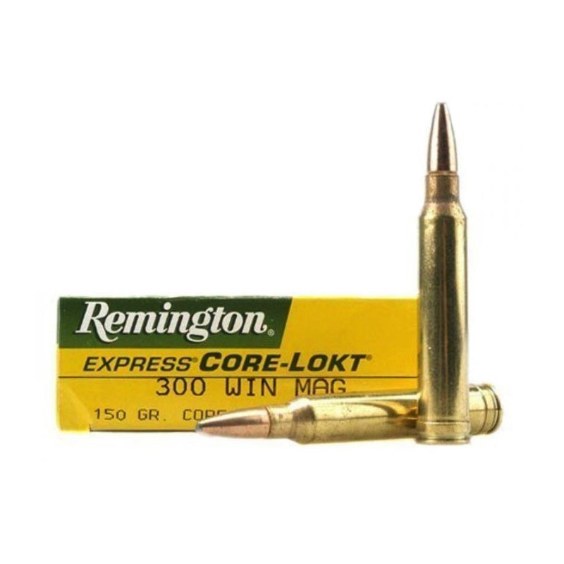 Munición Remington 300 WM 150 Core Lokt