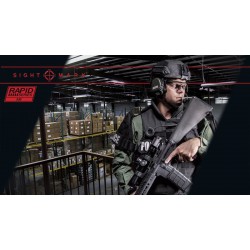 Visor Sightmark 1-4x20 Rapid AR Tactical para uso a corta y media distancia.