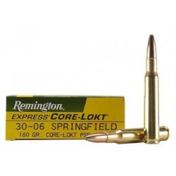 Munición Remington .30-06 Spr 180 Core-Lokt PSP