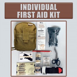 Botiquín Rhino Rescue Emergencia. Kit IFAK completo para primeros auxilios.