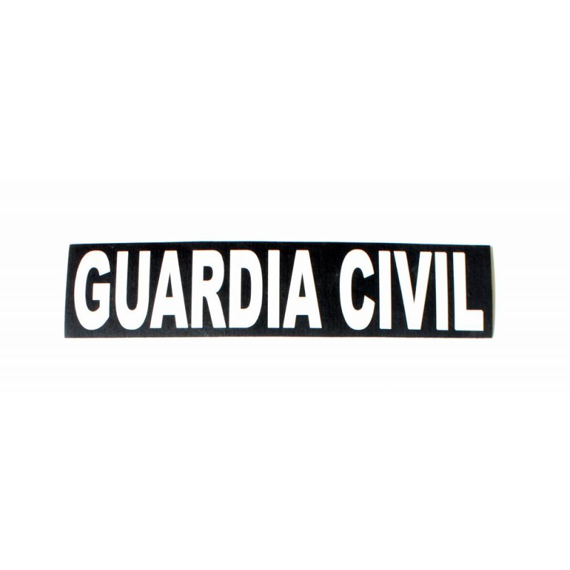 Parche MSP Guardia Civil Reflectante Velcro 12x3,5 cm.